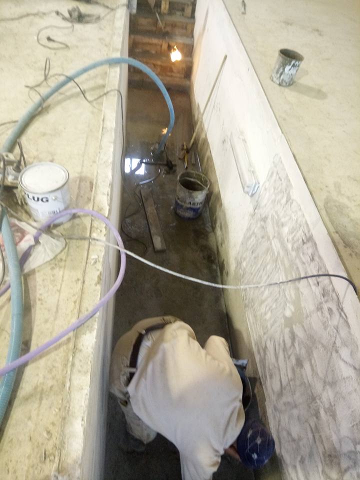 Colmater des fuites d'eau et rÃ©paration beton
